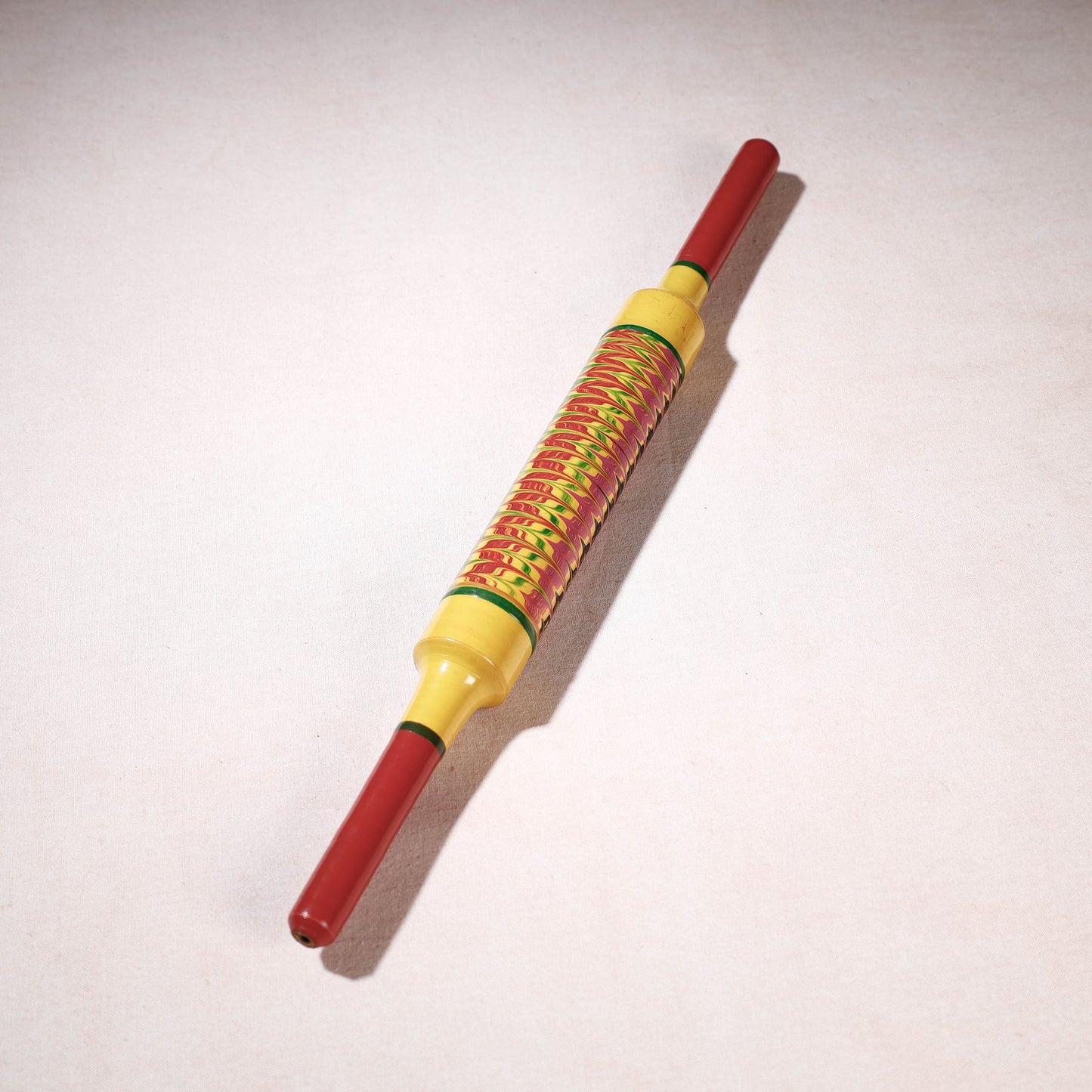 Handmade Lacquered Wooden Belan/बेलन (Chapatti Roller, Rolling Pin)