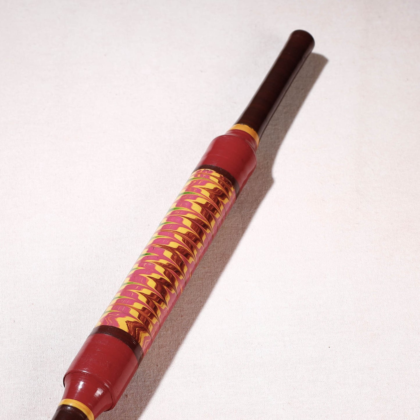 Handmade Lacquered Wooden Belan/बेलन (Chapatti Roller, Rolling Pin)