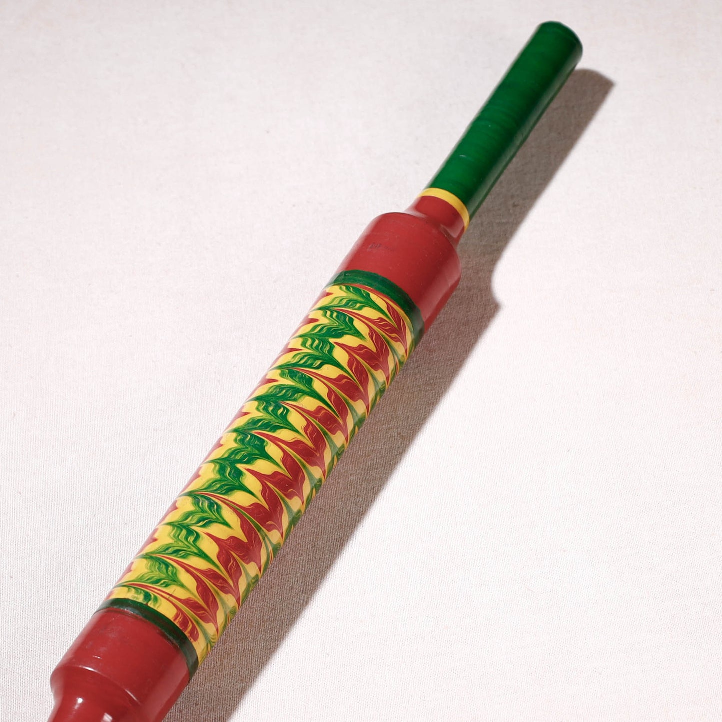 Handmade Lacquered Wooden Belan/बेलन (Chapatti Roller, Rolling Pin)