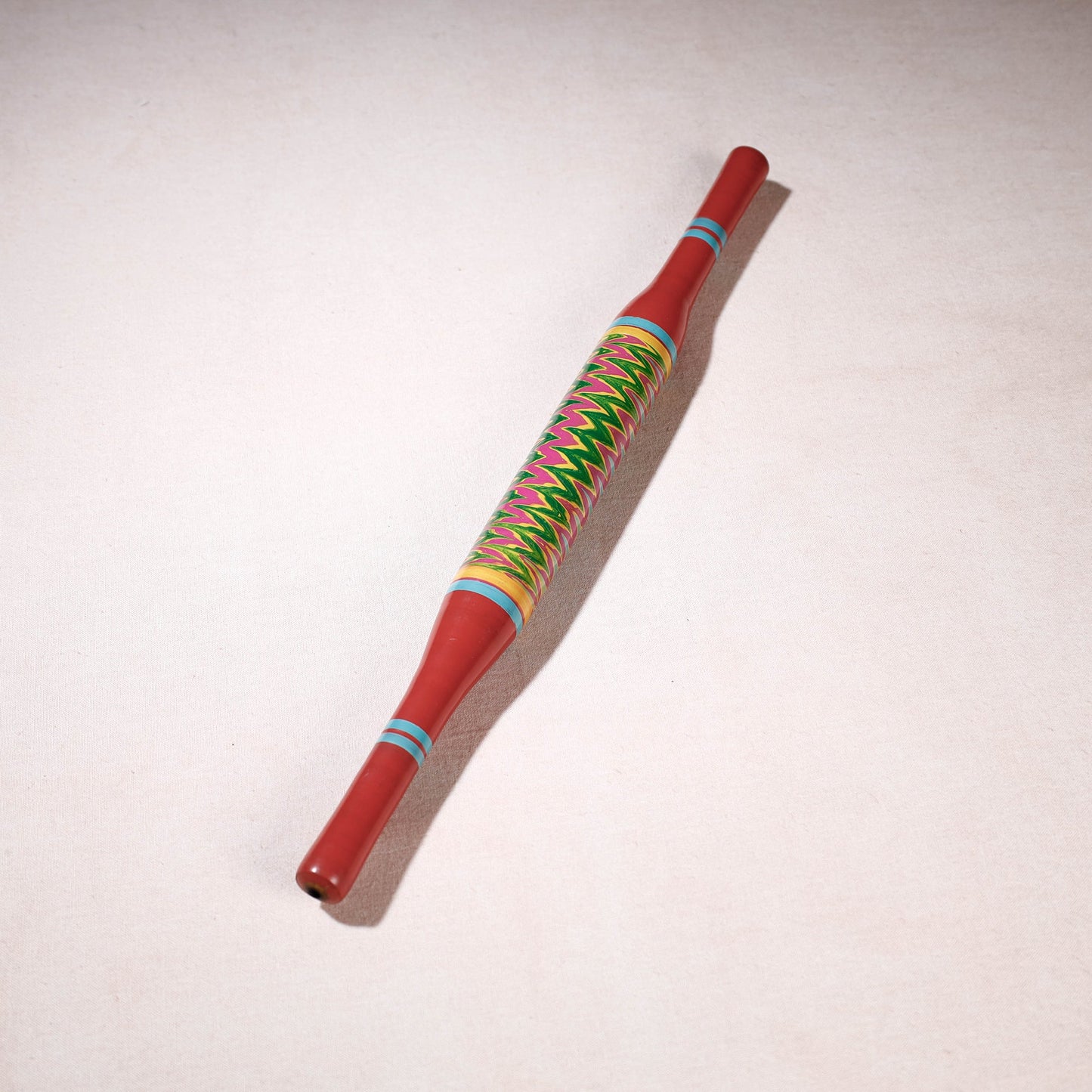 Handmade Lacquered Wooden Belan/बेलन (Chapatti Roller, Rolling Pin)