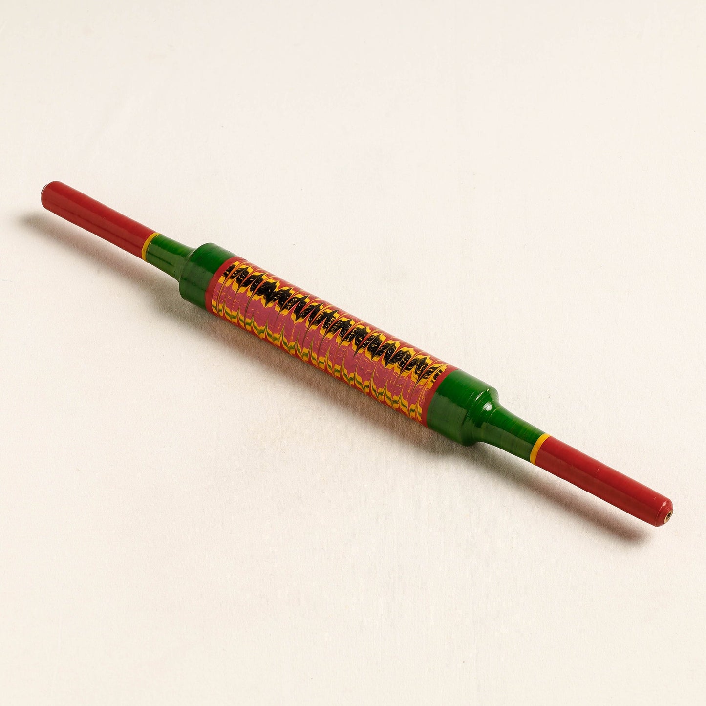 Handmade Lacquered Wooden Belan/बेलन (Chapatti Roller, Rolling Pin)