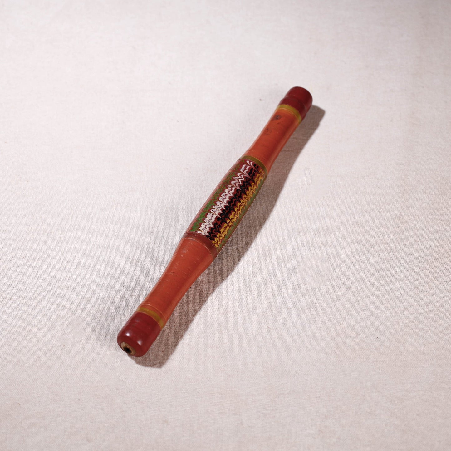 Handmade Lacquered Wooden Belan/बेलन (Chapatti Roller, Rolling Pin - Small)