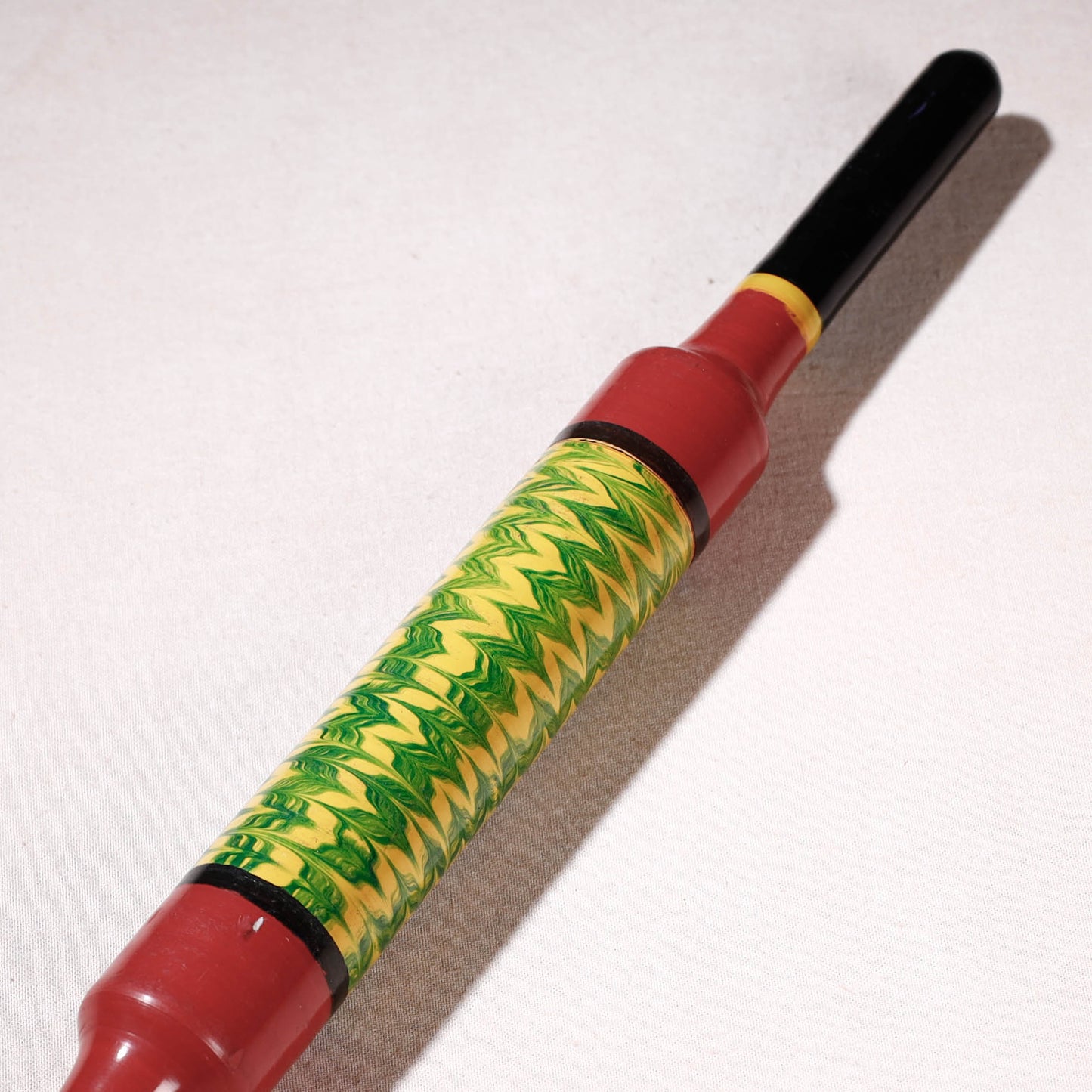 Handmade Lacquered Wooden Belan/बेलन (Chapatti Roller, Rolling Pin)