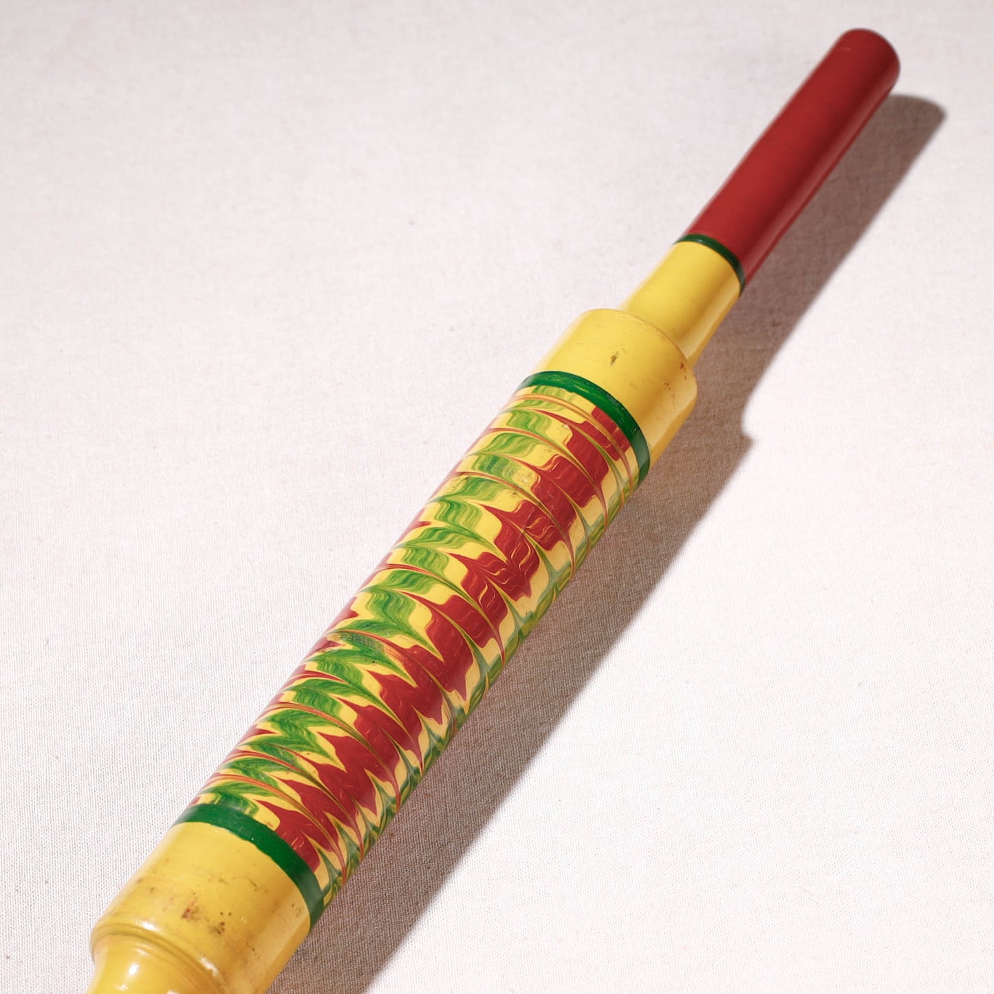 Handmade Lacquered Wooden Belan/बेलन (Chapatti Roller, Rolling Pin)