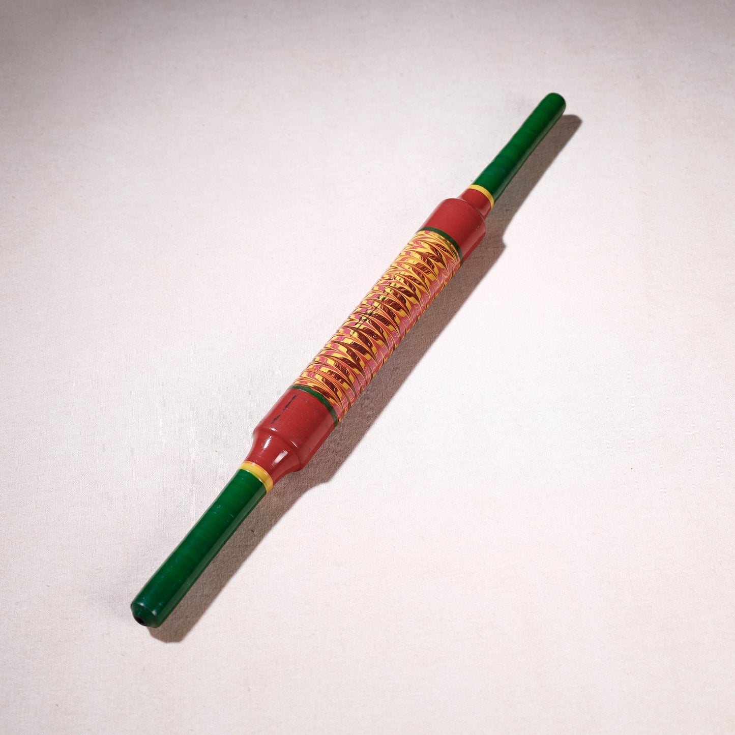 Handmade Lacquered Wooden Belan/बेलन (Chapatti Roller, Rolling Pin)