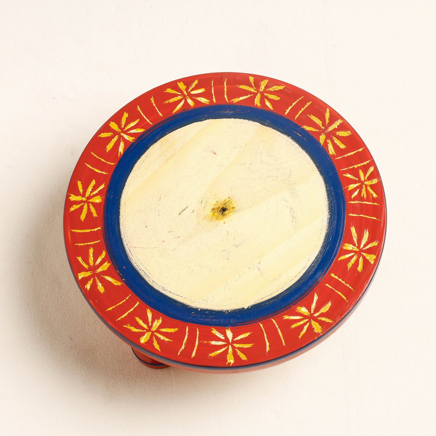 Handmade Lacquered Wooden Chakla