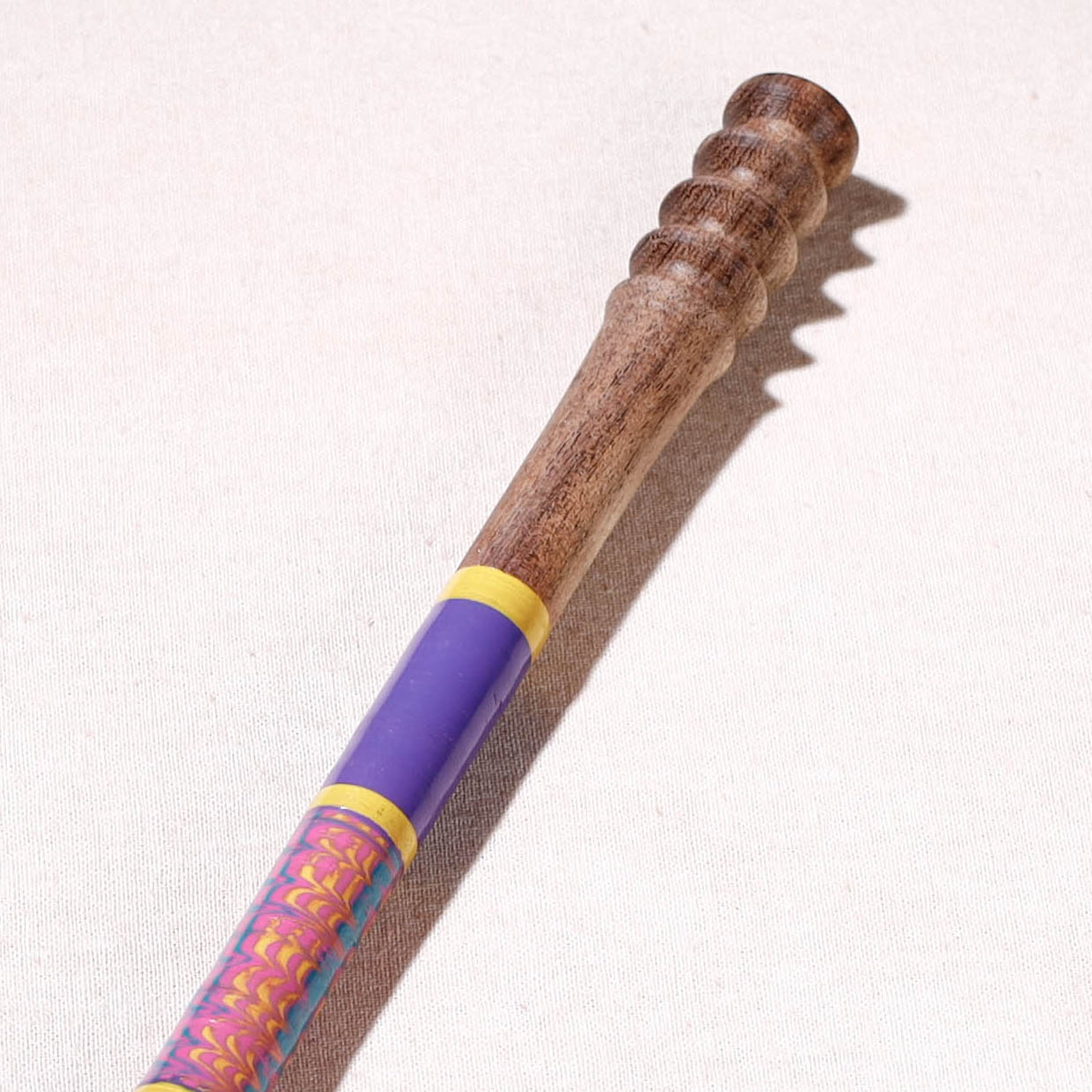 Buy Handmade Lacquered Wooden Honey Serving Spoon