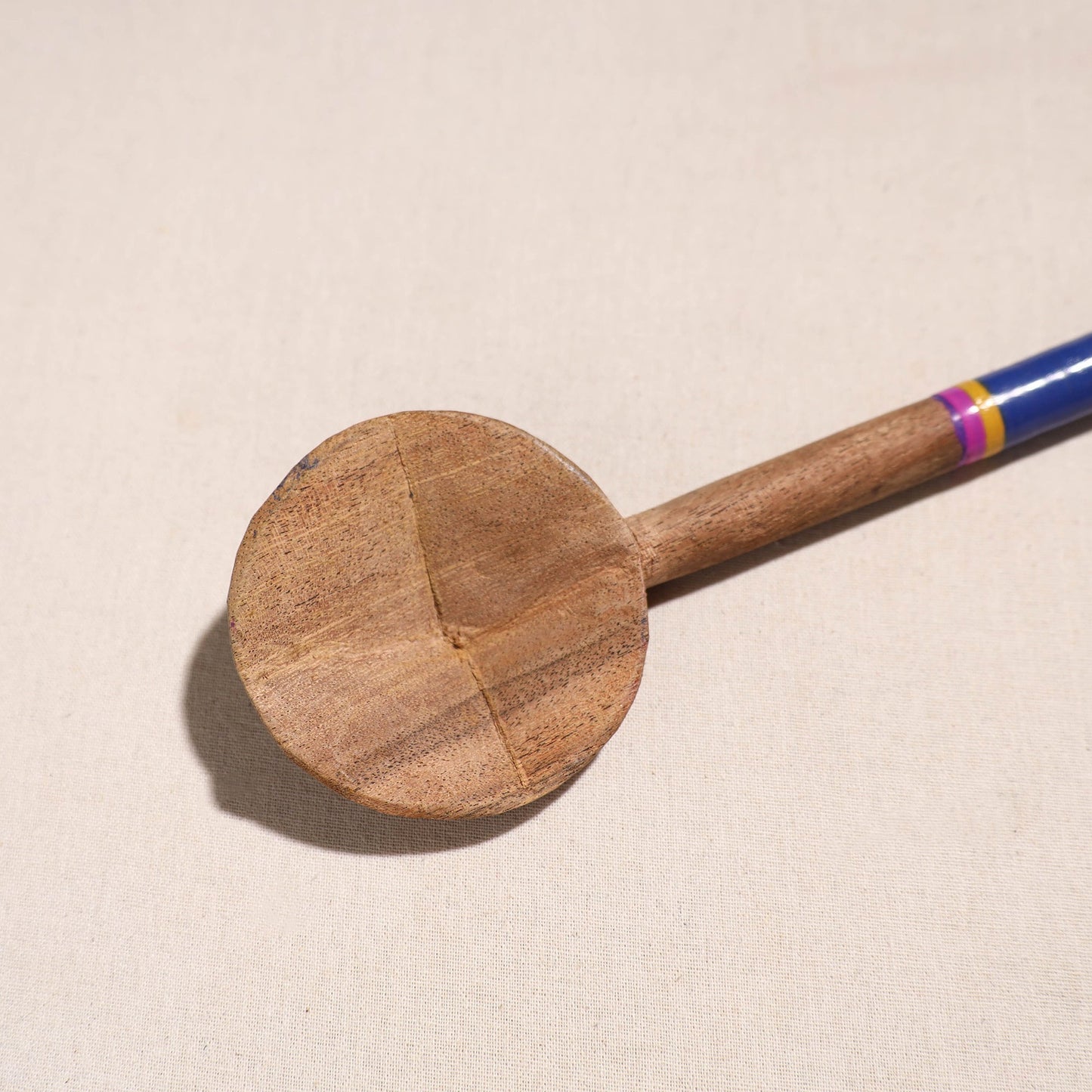 Buy Handmade Lacquered Wooden Ladle Spoon