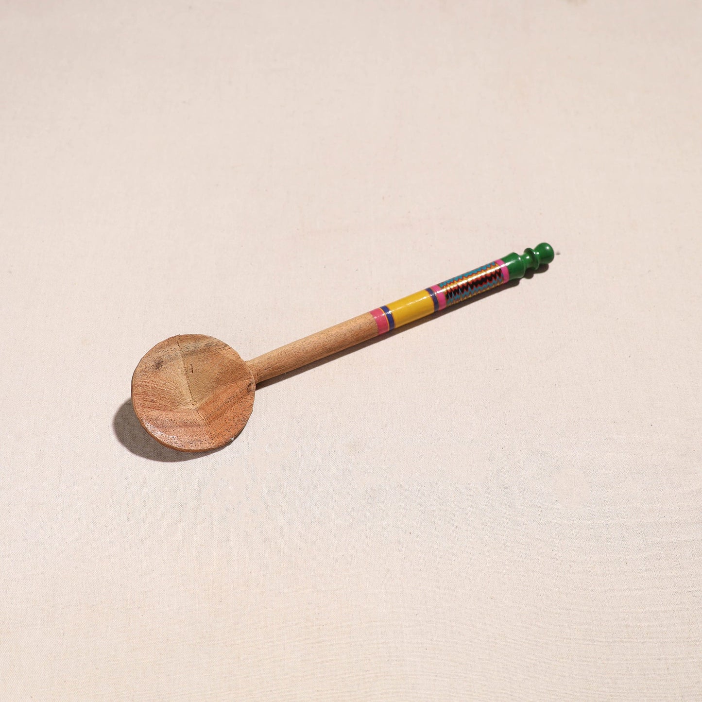 Buy Handmade Lacquered Wooden Ladle Spoon