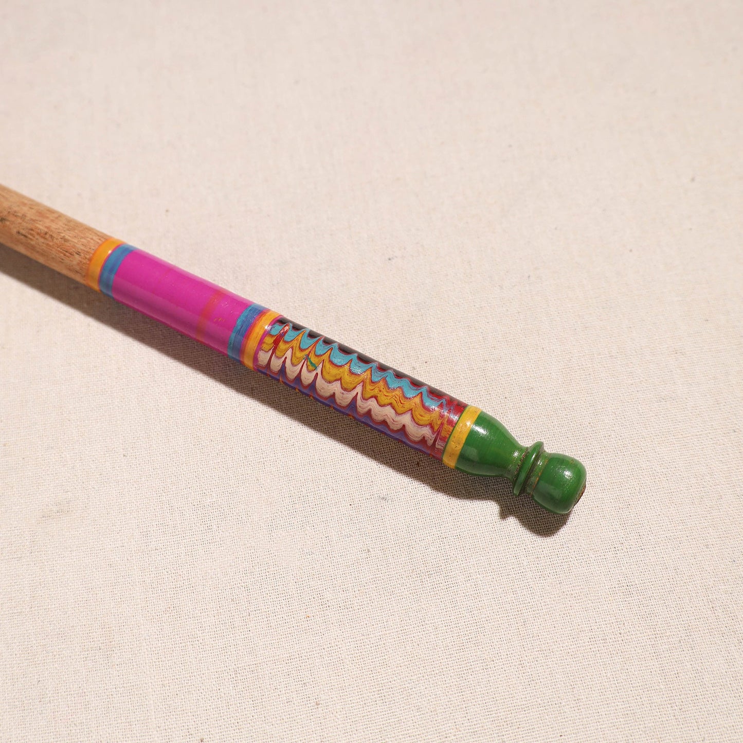 Buy Handmade Lacquered Wooden Ladle Spoon