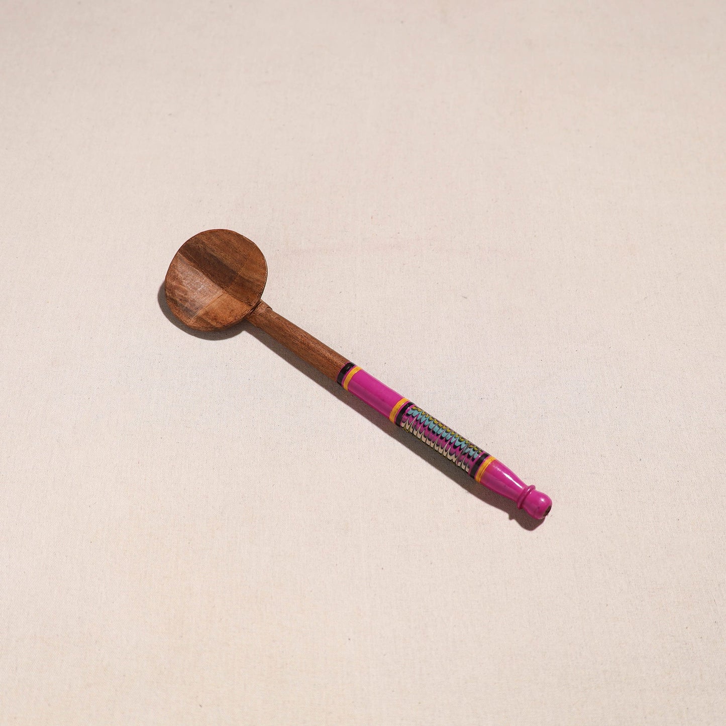 Buy Handmade Lacquered Wooden Ladle Spoon