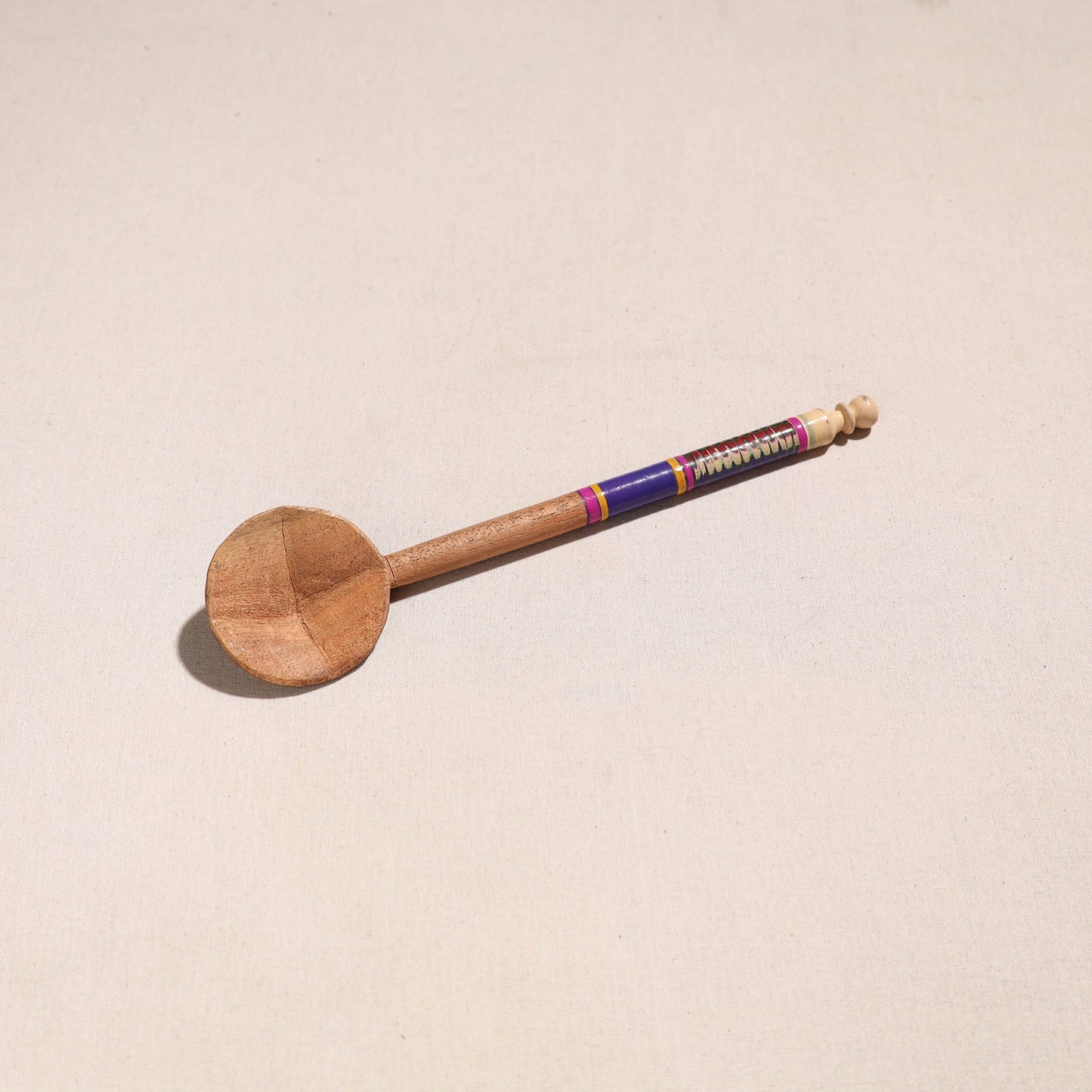 Buy Handmade Lacquered Wooden Ladle Spoon