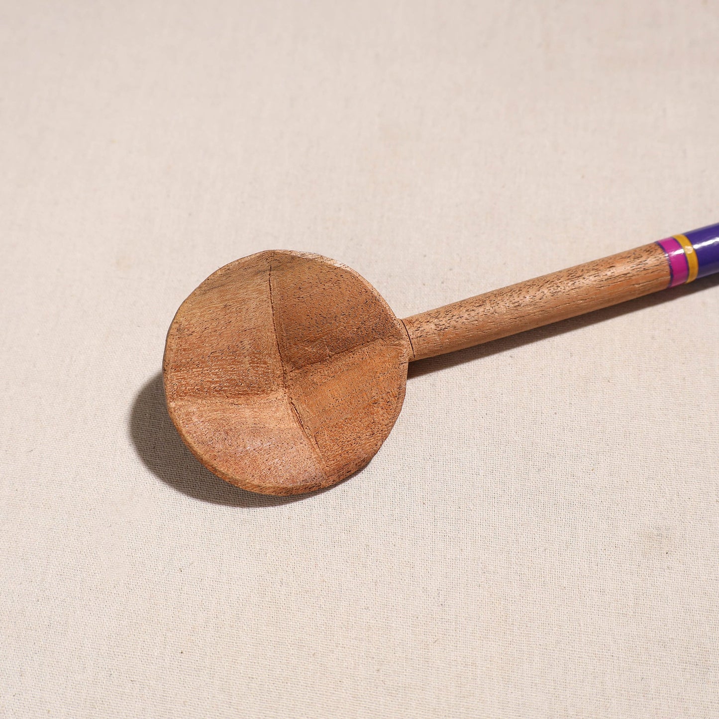 Buy Handmade Lacquered Wooden Ladle Spoon