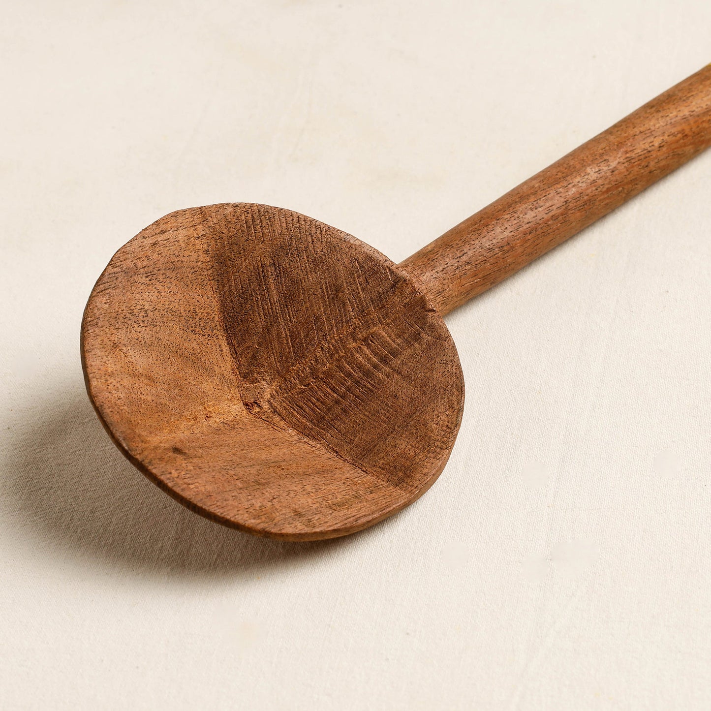 Buy Handmade Lacquered Wooden Ladle Spoon