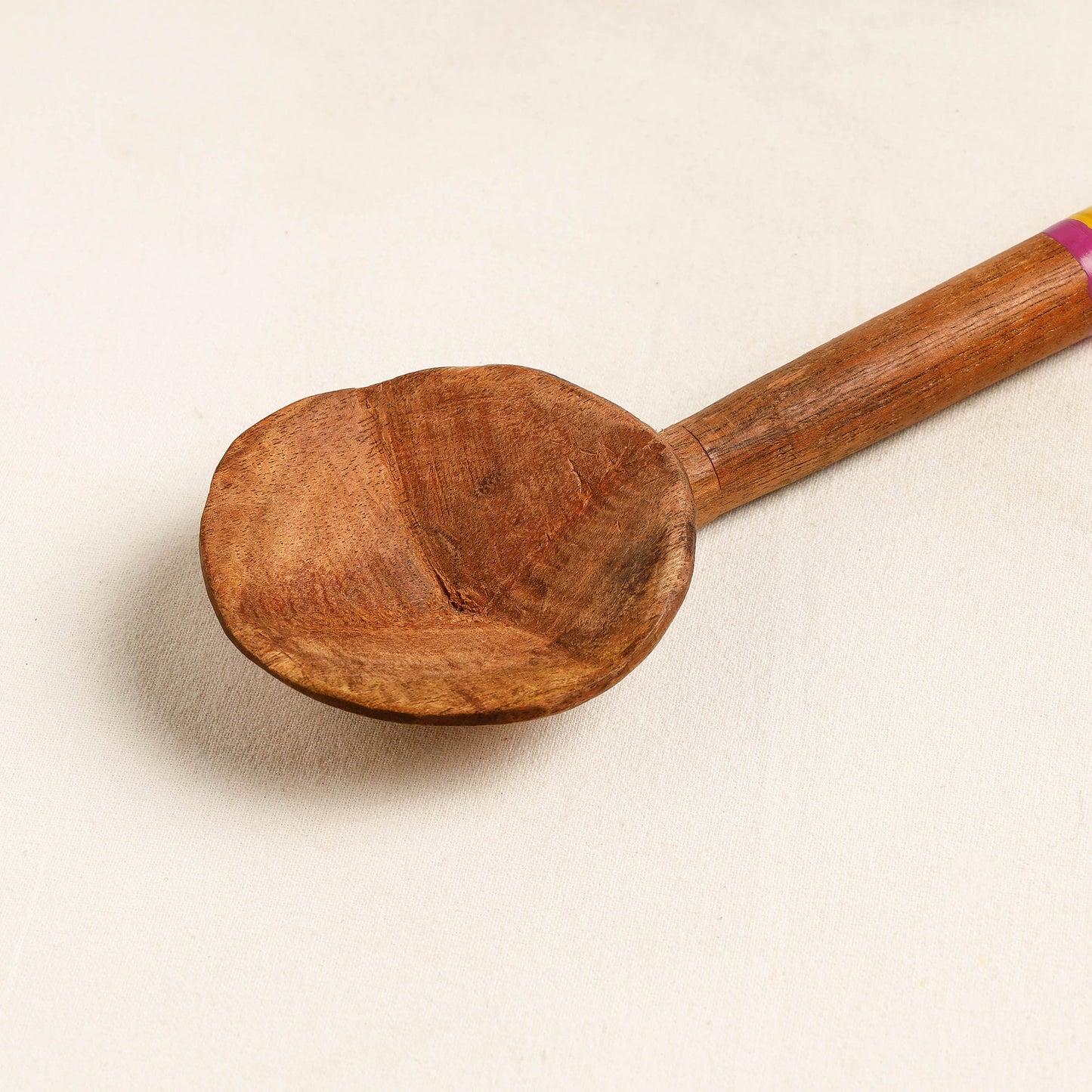 Buy Handmade Lacquered Wooden Ladle Spoon
