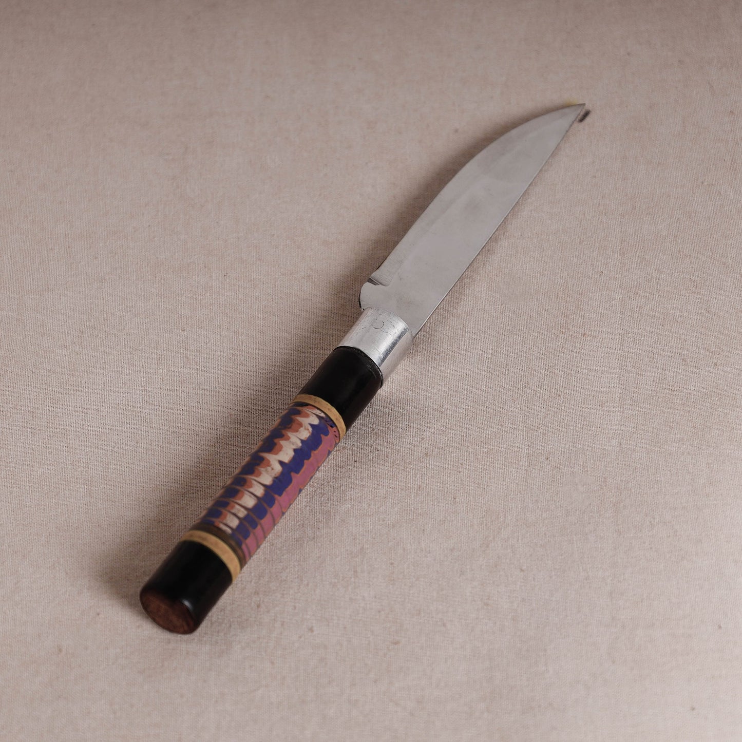 Buy Handmade Lacquered Wooden & Stainless Steel Utility Knife