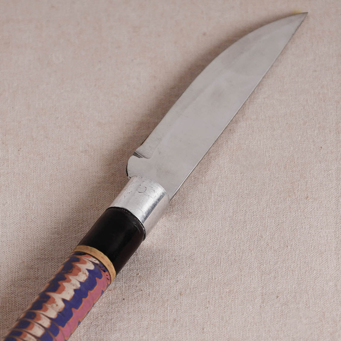 Buy Handmade Lacquered Wooden & Stainless Steel Utility Knife