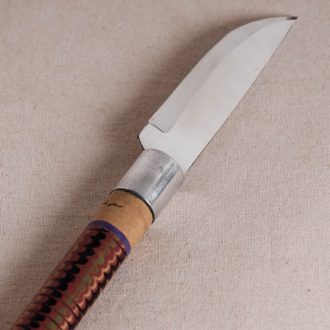 Buy Handmade Lacquered Wooden & Stainless Steel Utility Knife