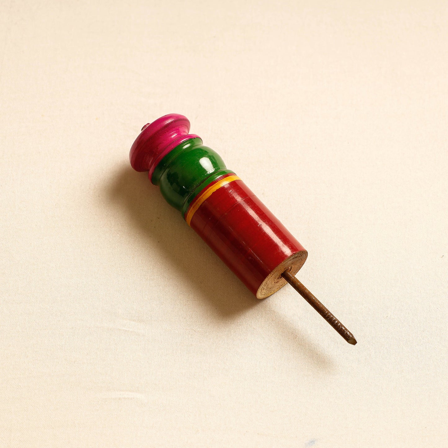 Handmade Lacquered Wooden Wall Hanger