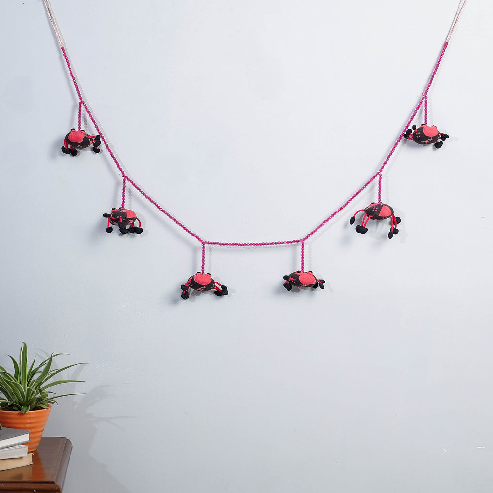 Handmade Lady Bird Hanging With Bell l iTokri.com