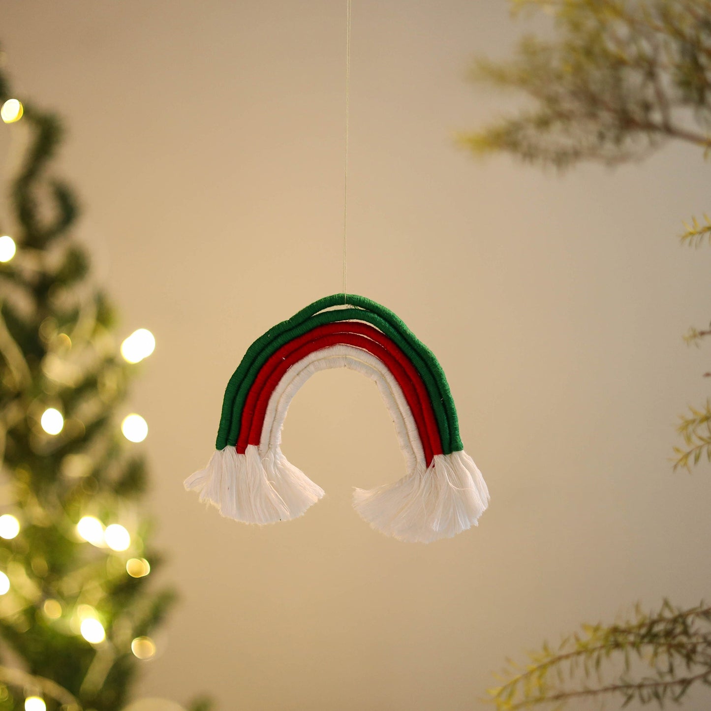 Handmade Macrame Christmas Decor Ornament