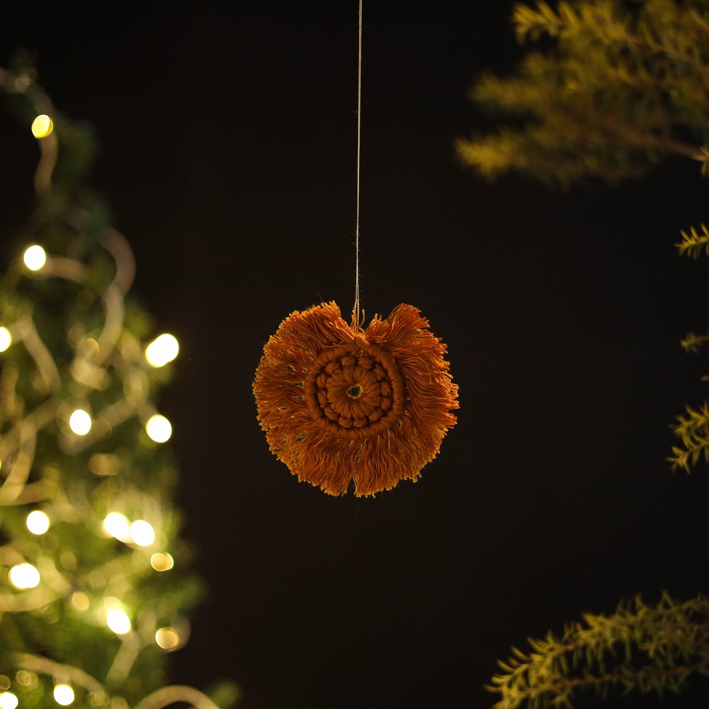 Handmade Macrame Christmas Decor Ornament