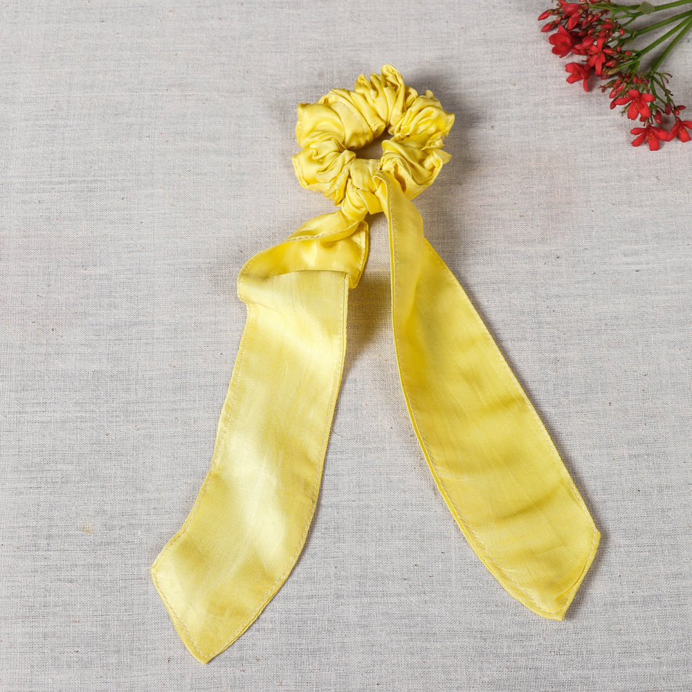 Handmade Modal Silk Elastic Hair Bands/Scarf Ponytail Holder/Scrunchie Ties