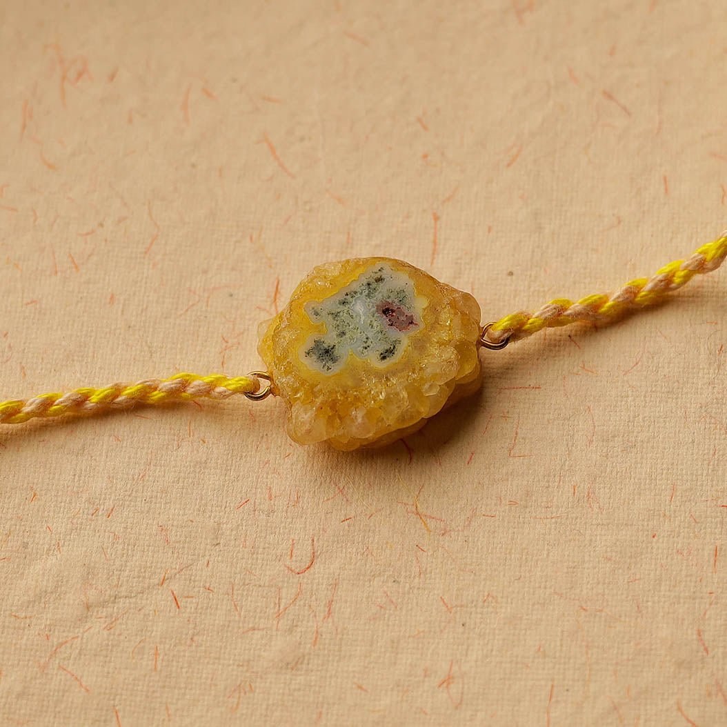 Handmade Paper Flower Rakhi 108