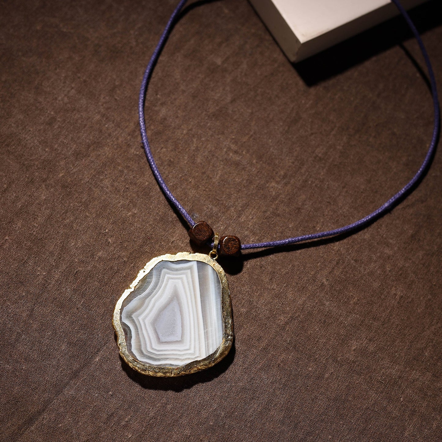 Handmade Natural Gemstone Bezel Pendent