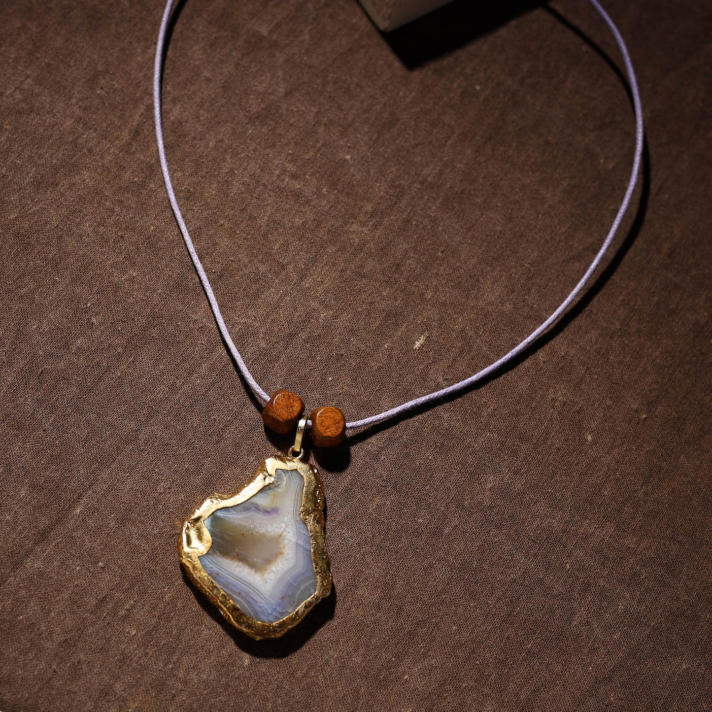 Handmade Natural Gemstone Bezel Pendent
