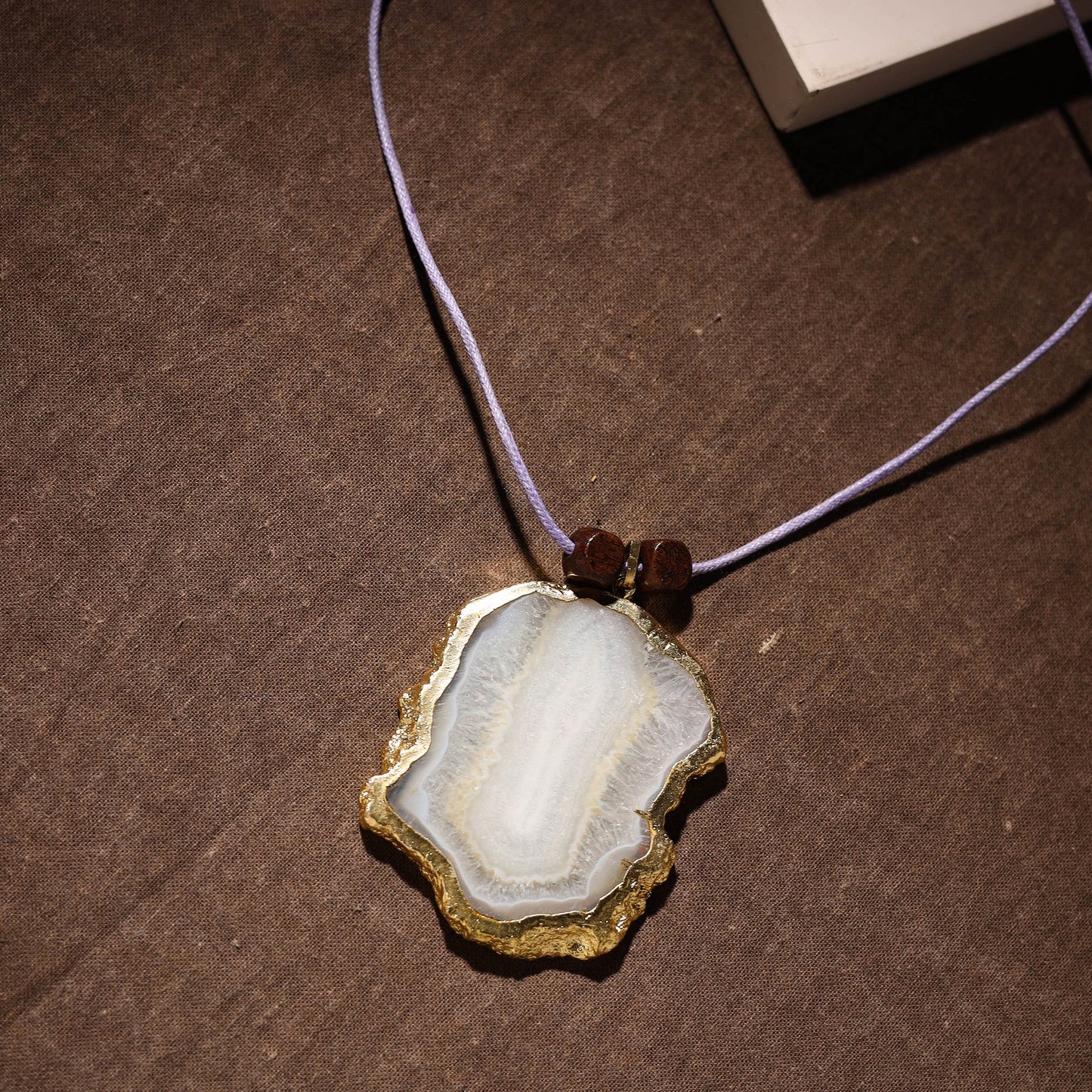 Handmade Natural Gemstone Bezel Pendent