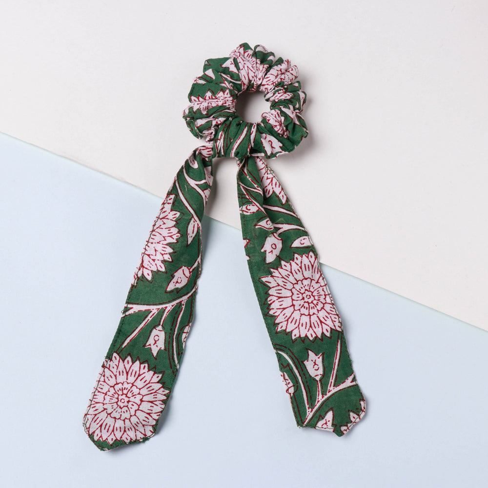 Handmade Cotton Elastic Hair Rubber Bands/Scrunchies