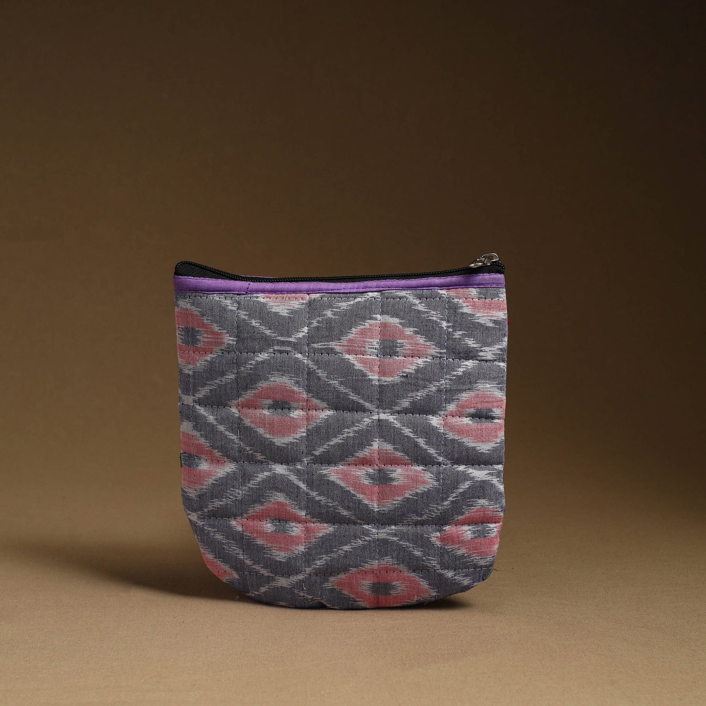 Handmade Quilted Cotton Utility Pouch for Essentials