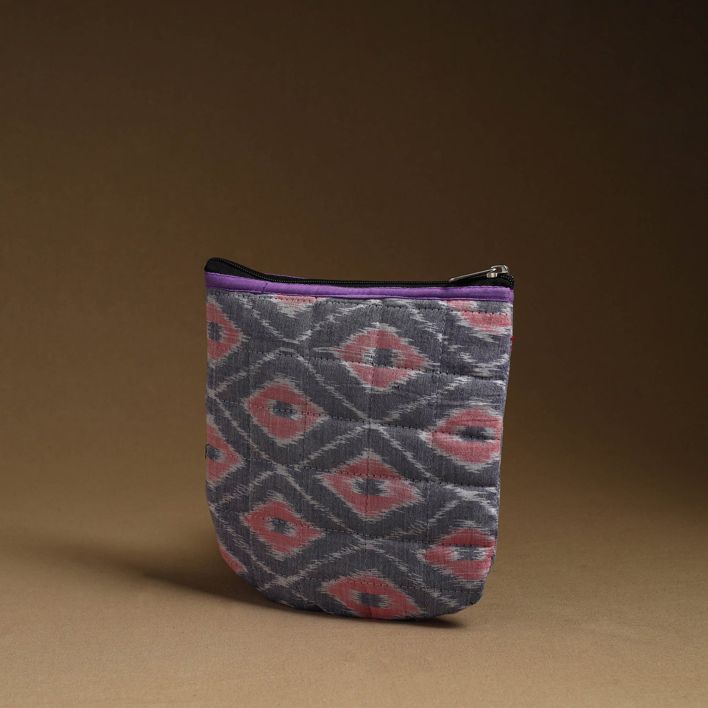 Handmade Quilted Cotton Utility Pouch for Essentials