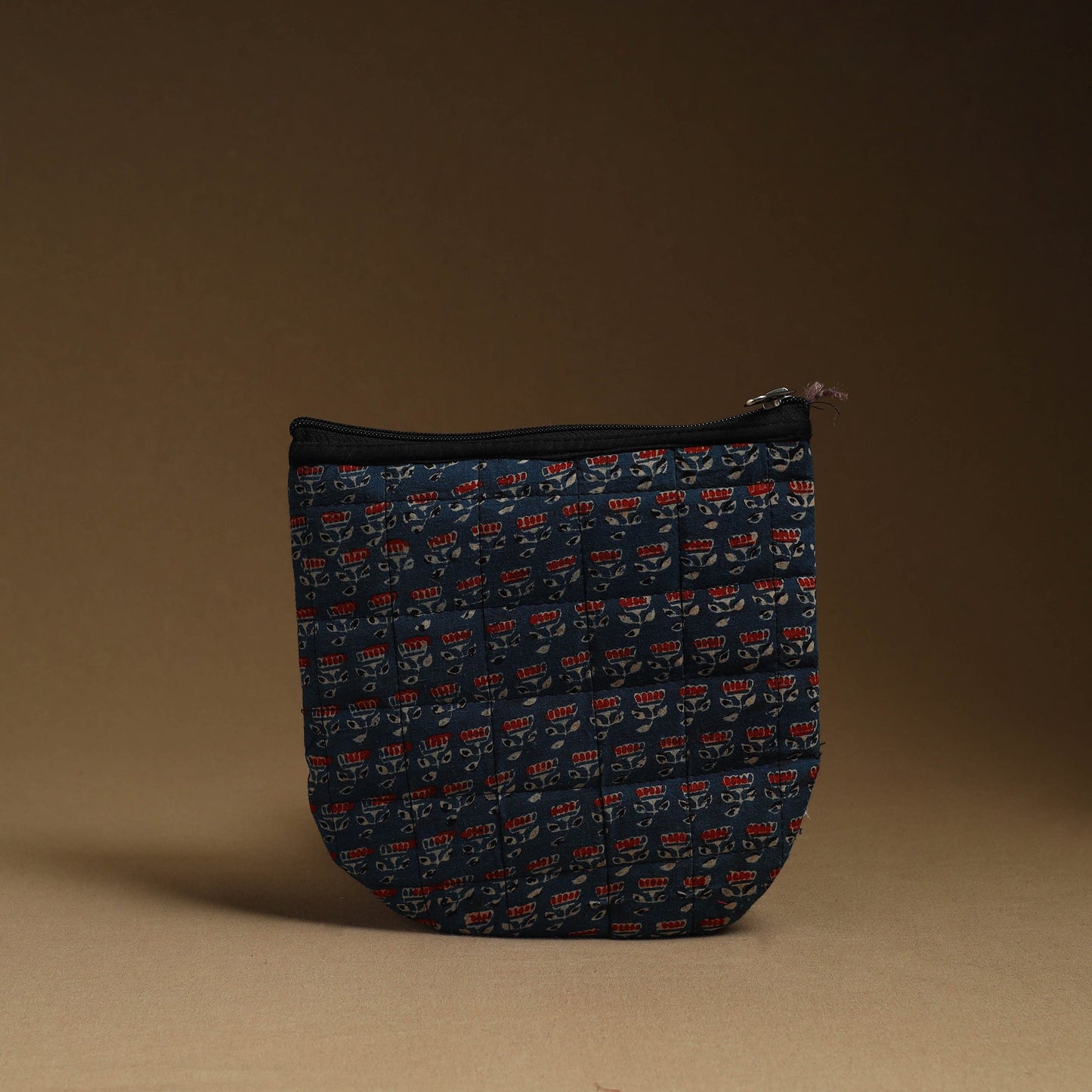 Handmade Quilted Cotton Utility Pouch for Essentials