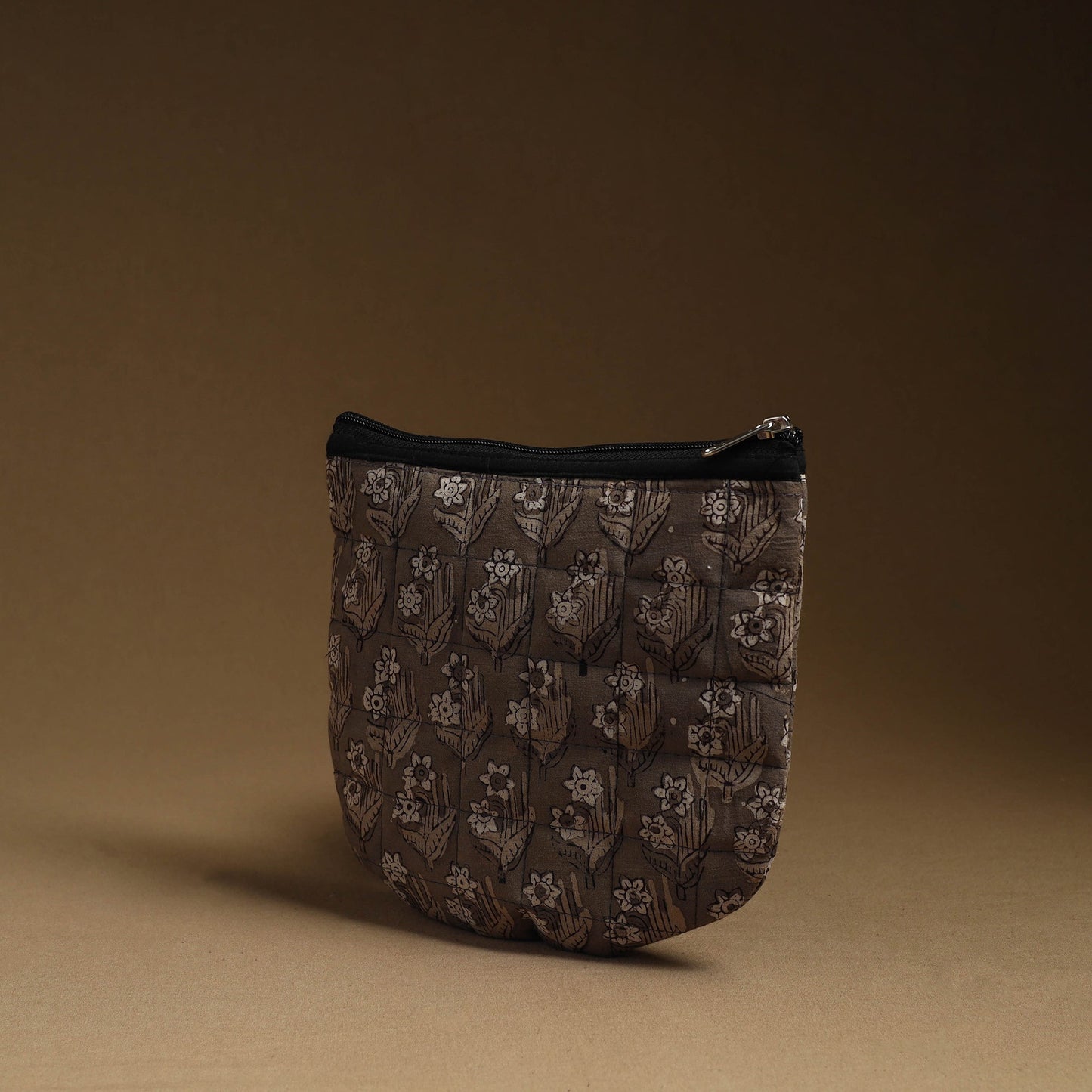 Handmade Quilted Cotton Utility Pouch for Essentials