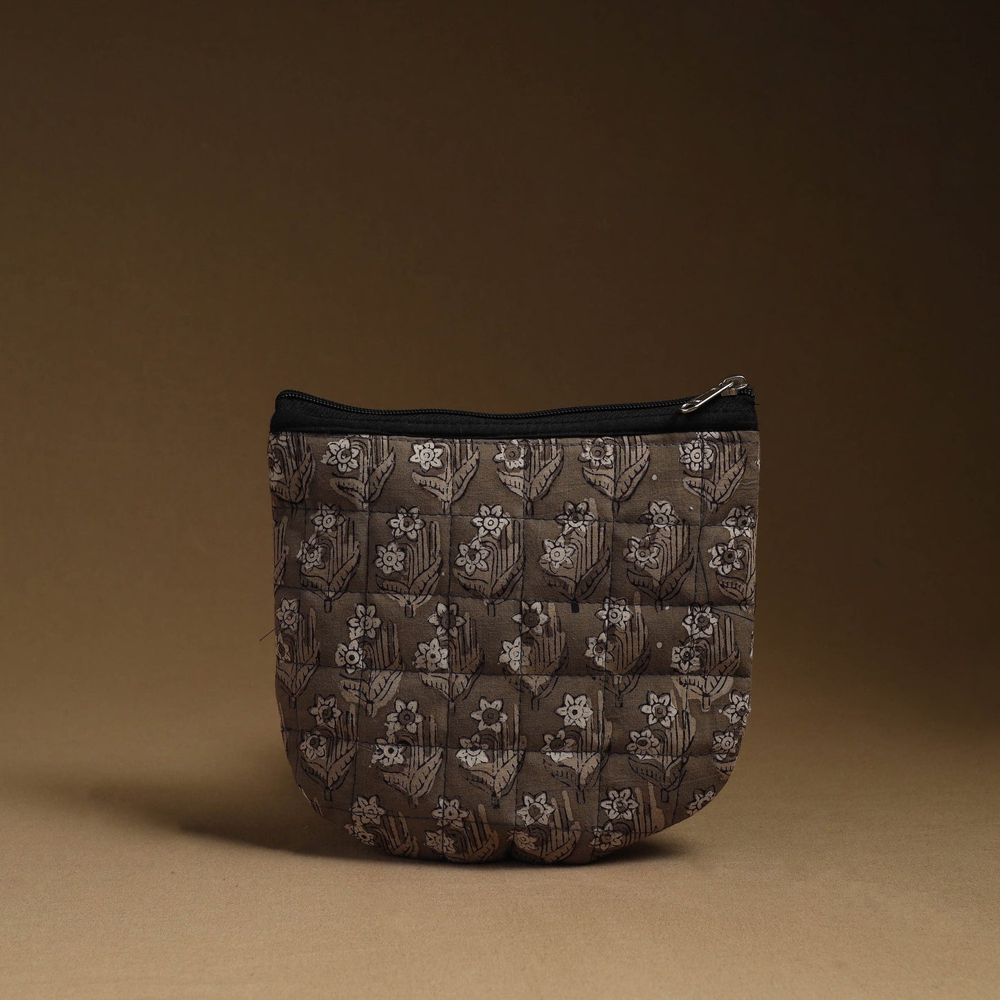 Handmade Quilted Cotton Utility Pouch for Essentials