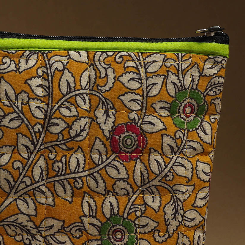 Handmade Quilted Cotton Utility Pouch for Essentials