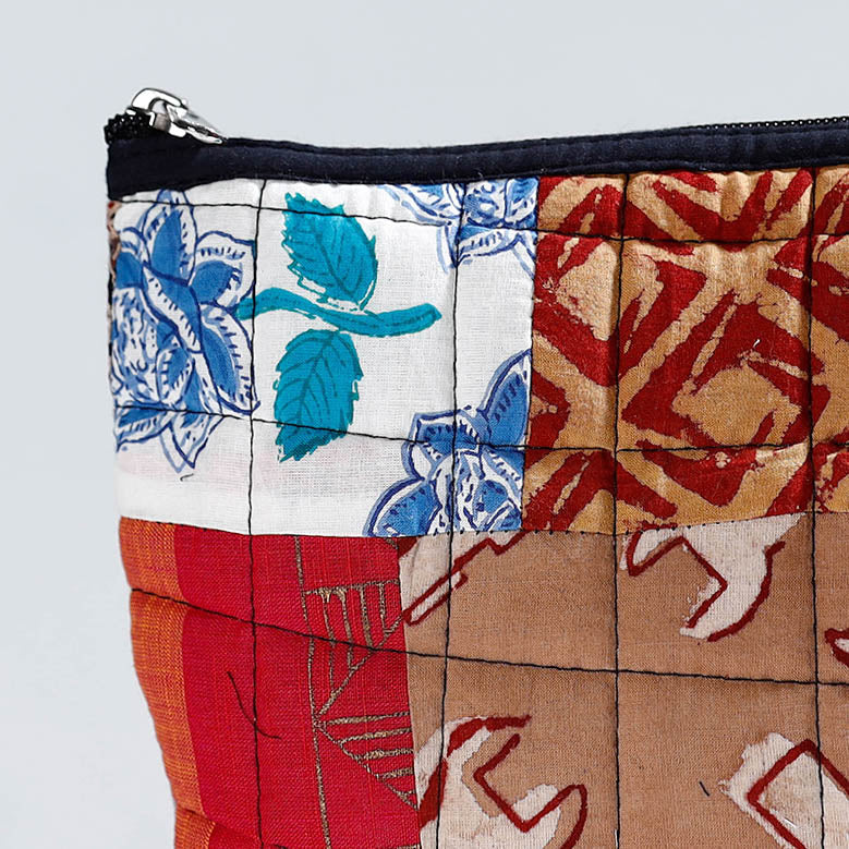 Handmade Quilted Patchwork Utility Pouch 08