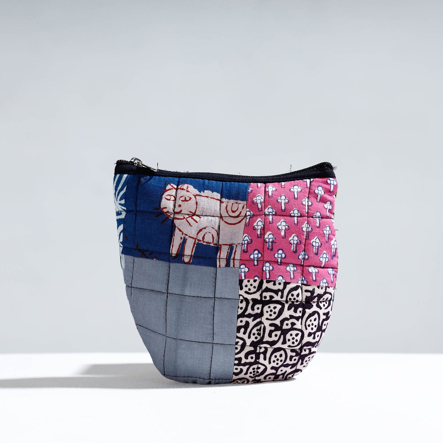 Handmade Quilted Patchwork Utility Pouch 15