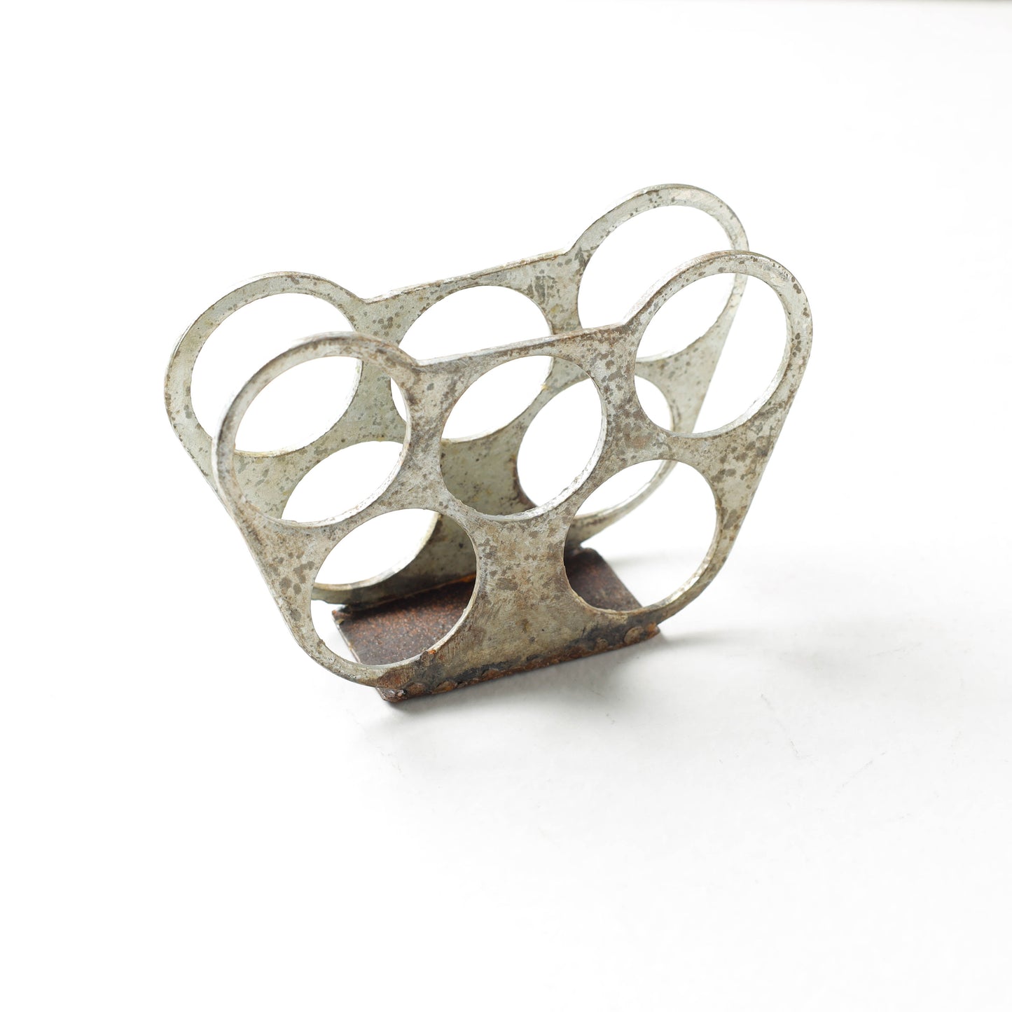 Handmade Recycled Metal Grey Sculpture by Debabrata Ruidas