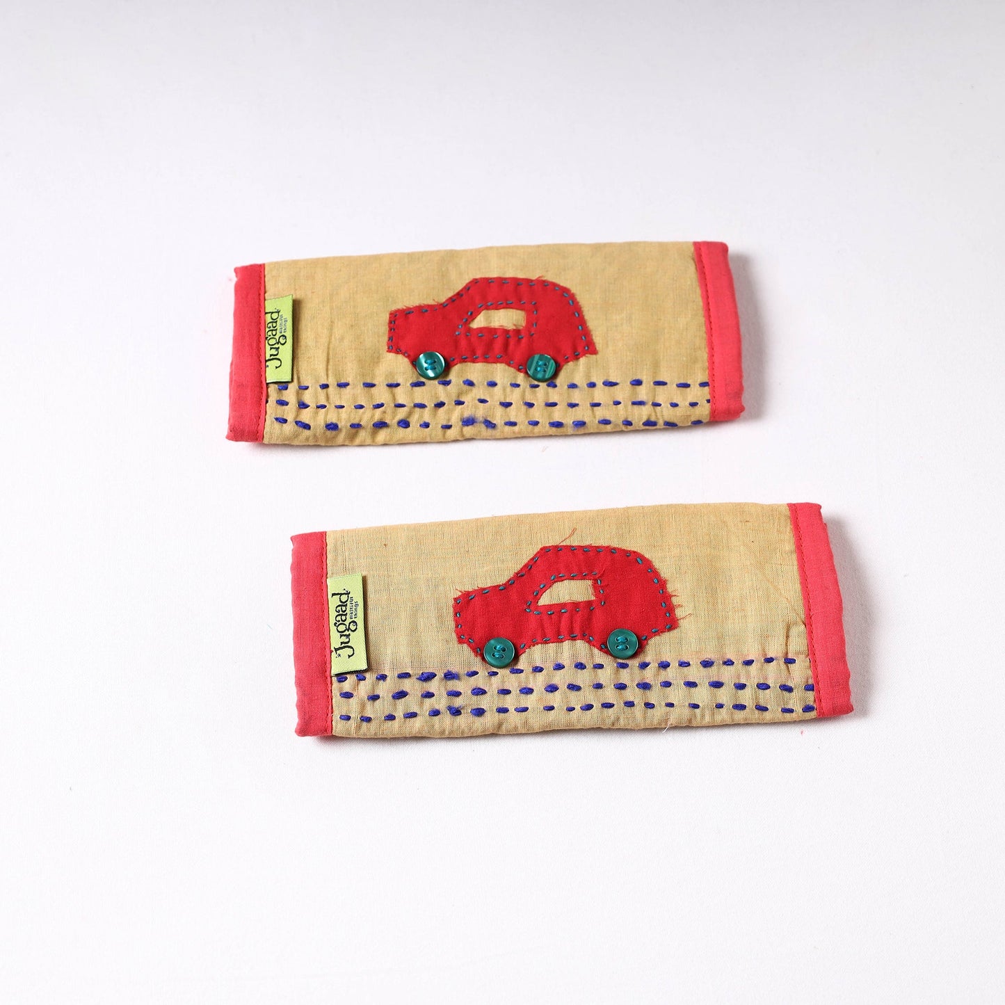 Handmade Seat Belt / Fridge Handle Cover by Jugaad