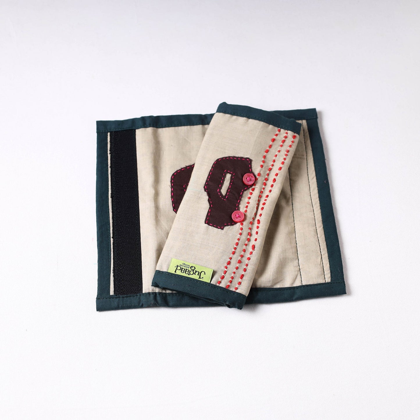 Handmade Seat Belt / Fridge Handle Cover by Jugaad