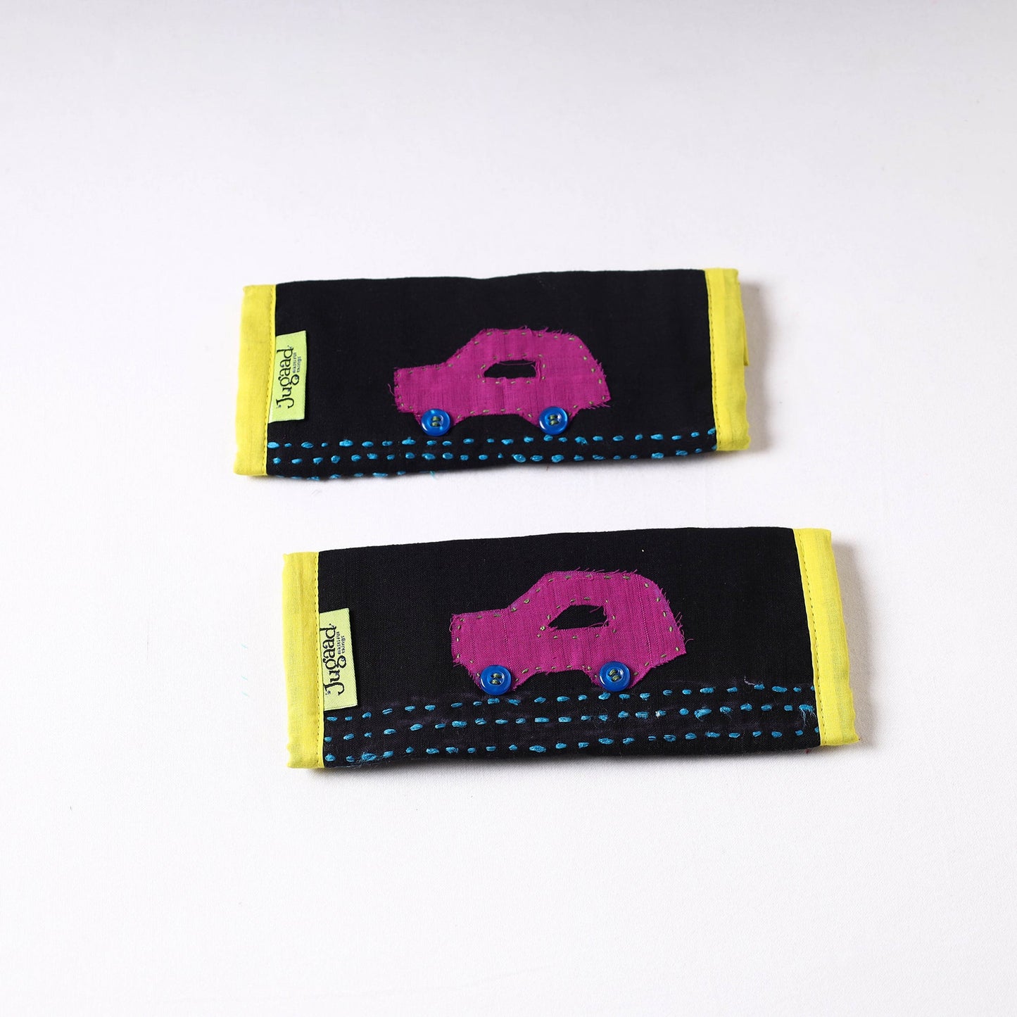 Handmade Seat Belt / Fridge Handle Cover by Jugaad