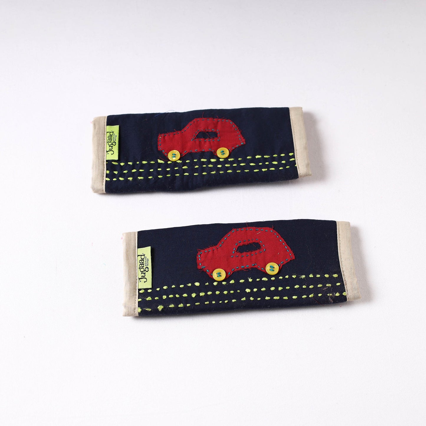 Handmade Seat Belt / Fridge Handle Cover by Jugaad