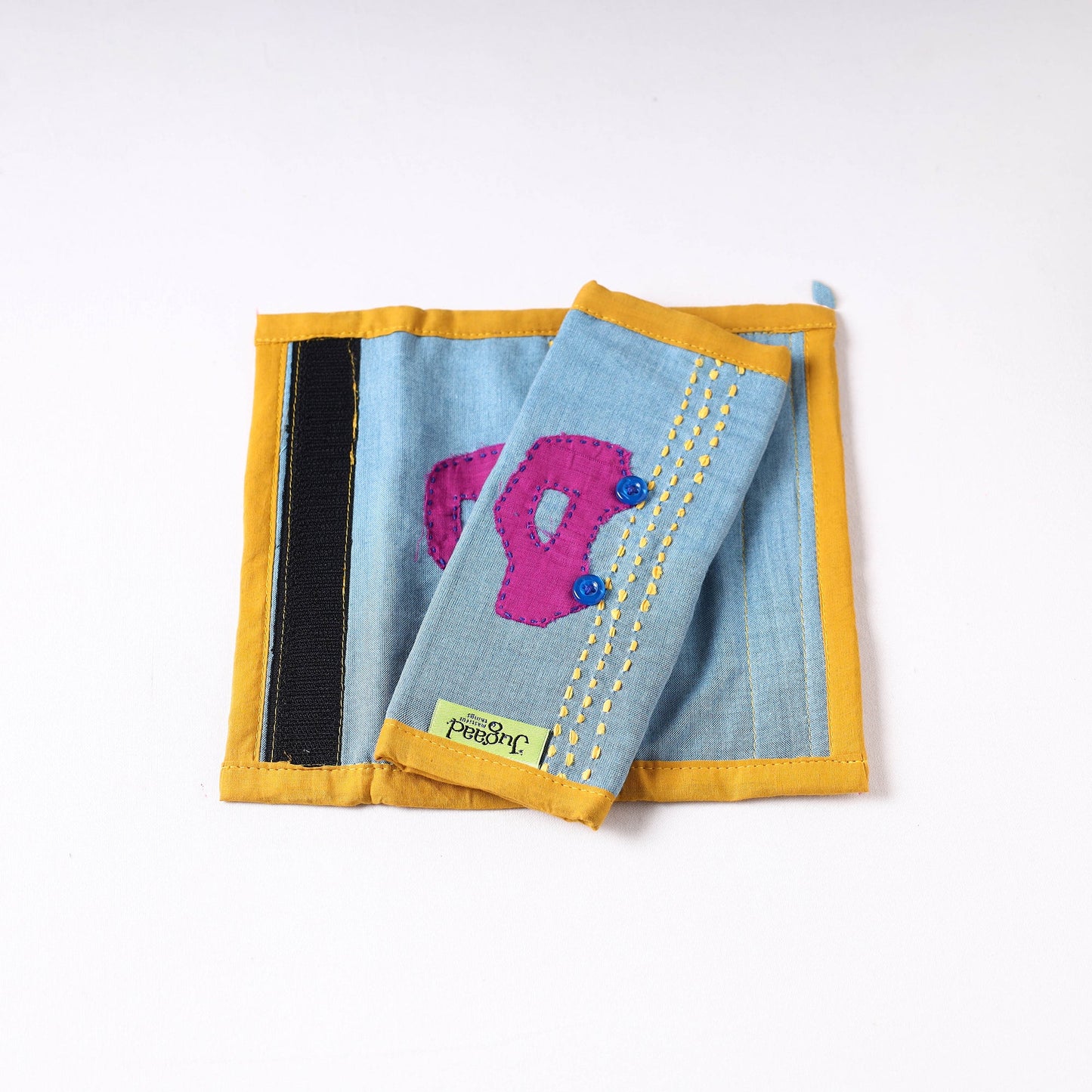 Handmade Seat Belt / Fridge Handle Cover by Jugaad