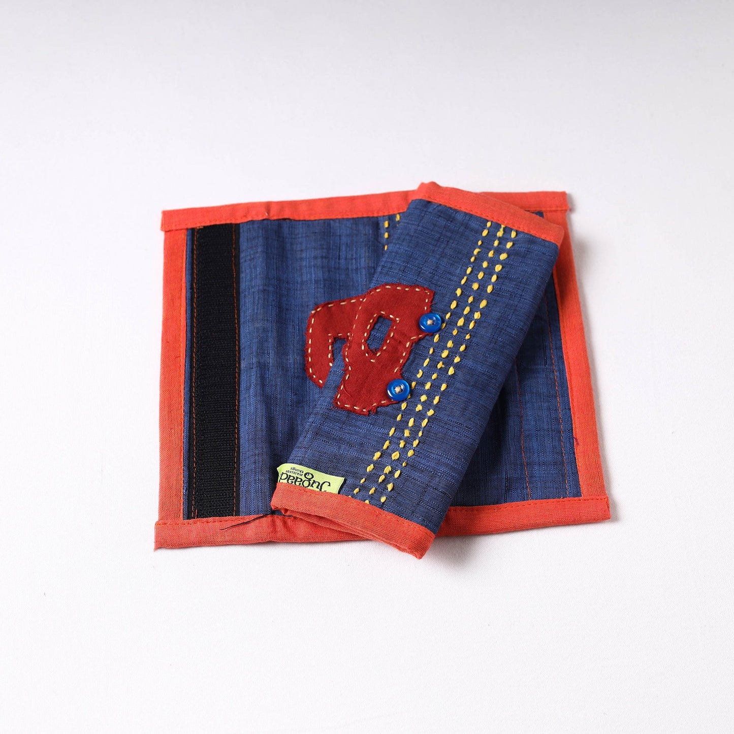 Handmade Seat Belt / Fridge Handle Cover by Jugaad