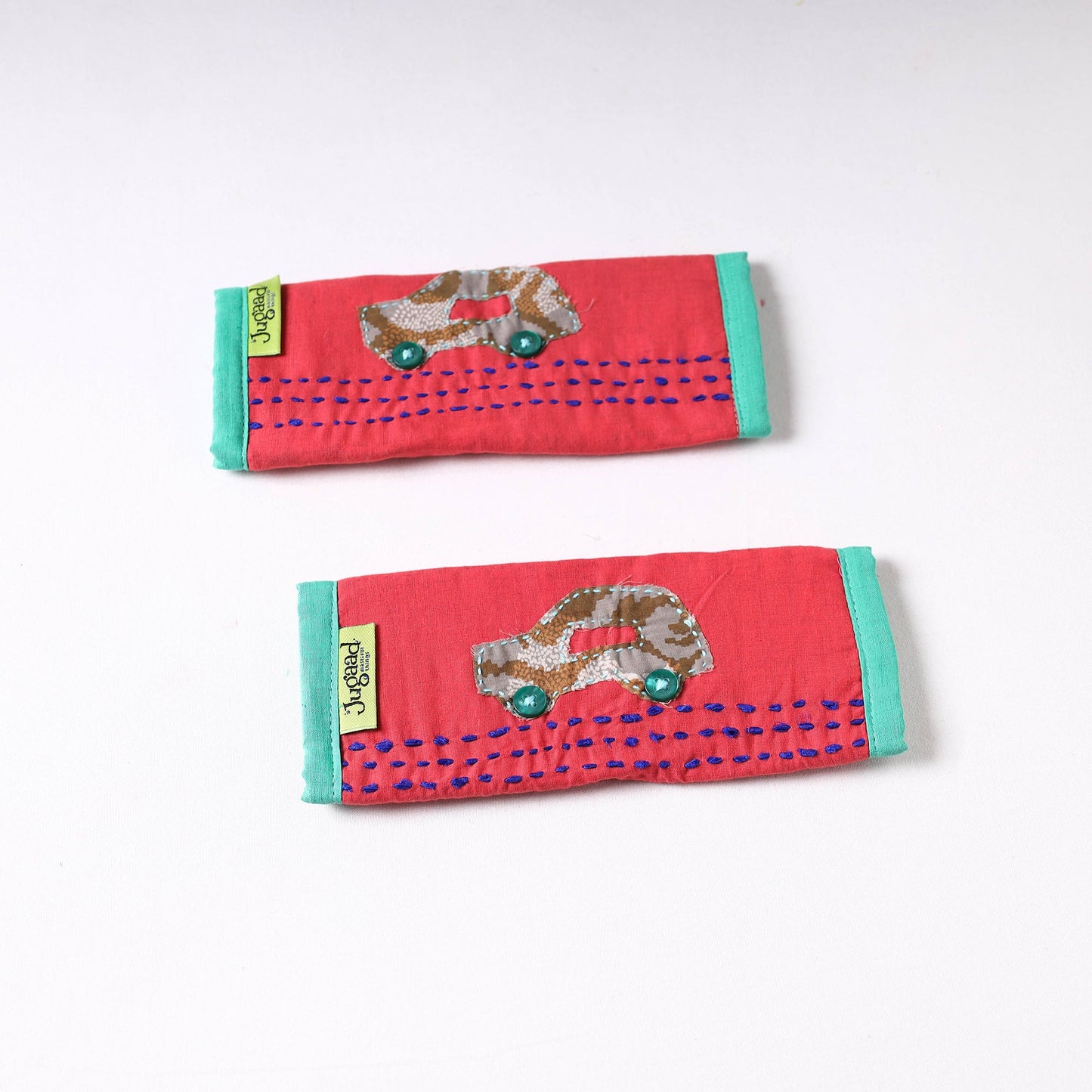 Handmade Seat Belt / Fridge Handle Cover by Jugaad