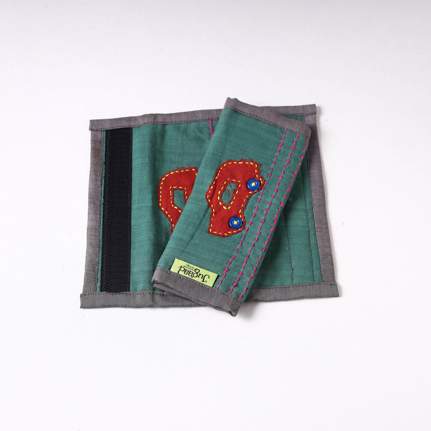 Handmade Seat Belt / Fridge Handle Cover by Jugaad