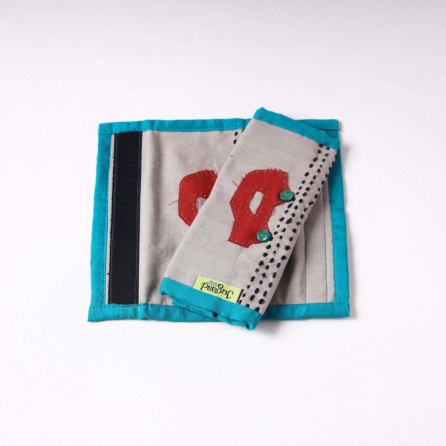 Handmade Seat Belt / Fridge Handle Cover by Jugaad